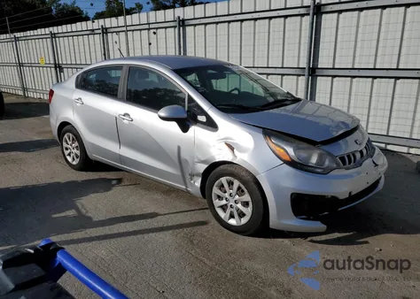 2015 Kia Rio Lx из США, поврежденный, VIN KNADM4A36F6527372